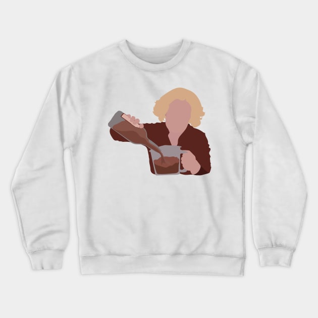 Kitty Forman Pouring Drink Crewneck Sweatshirt by ShayliKipnis